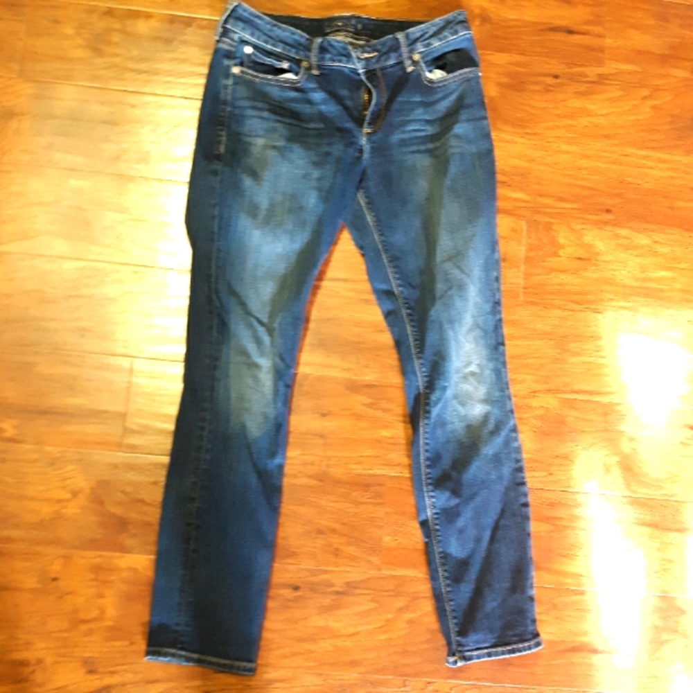 Lucky Brand Lolita Capri blue jeans